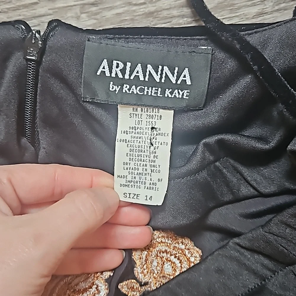 Floor Length Velvet Dress - Picture 9 of 12